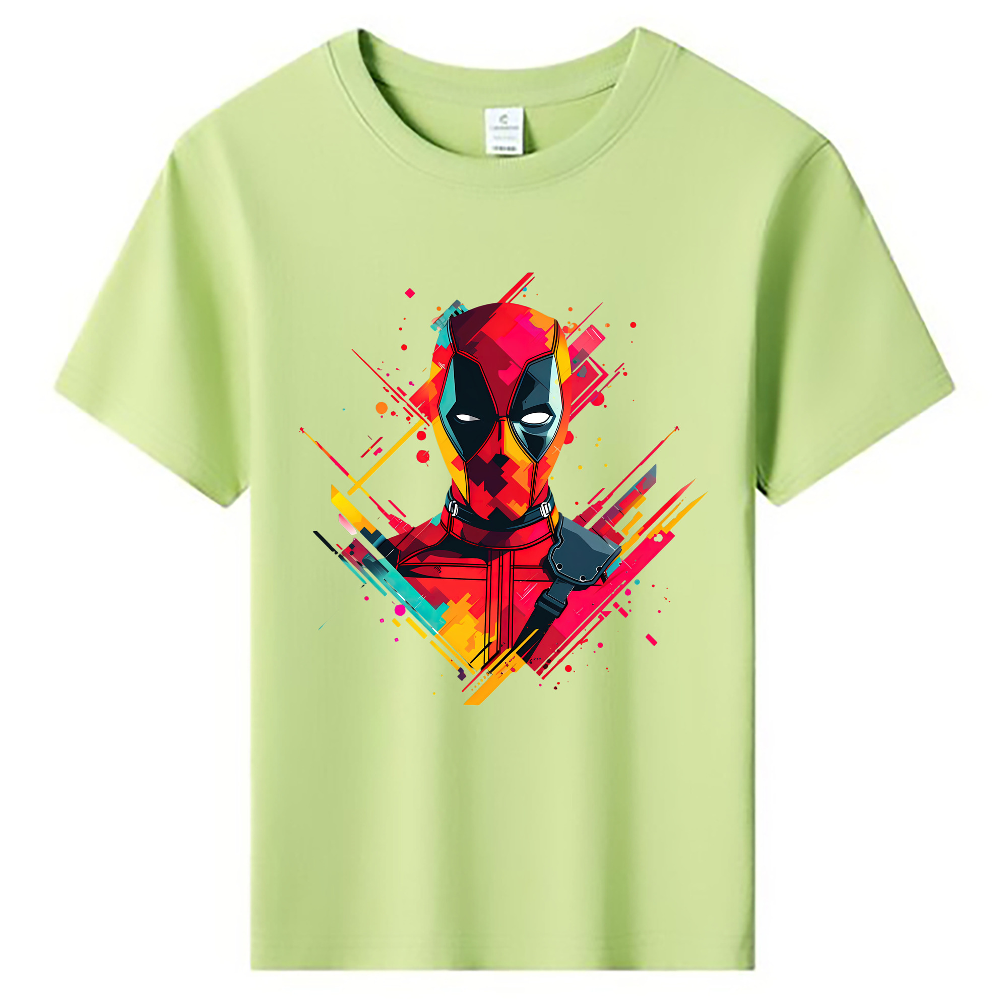 （画像用） Deadpool デッドプール 綿100％キッズTシャツ（フロントプリント）
